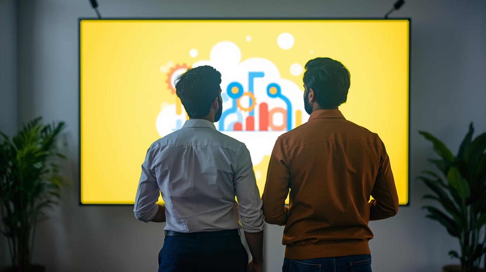 Hyperblog team collaborating